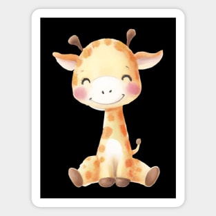 Cute Baby Giraffe Magnet